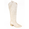 Kendra-31 Knee-Length Cowboy Boots with Pointed Edge