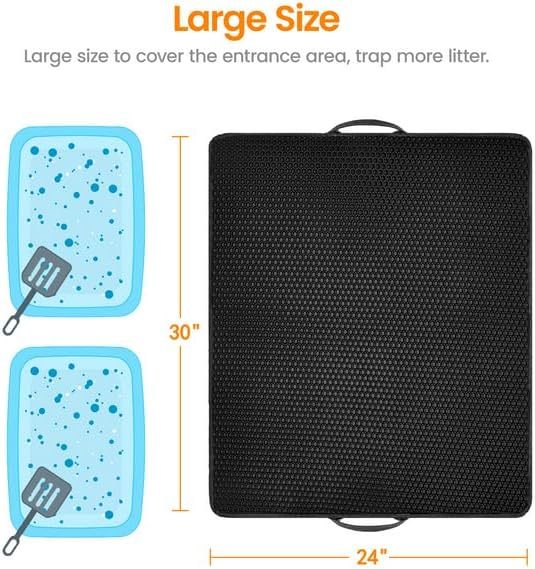 Double Layer Cat Litter Mat