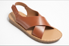 Comfort-5L Chic and Comfortable Crisscross Velcro Sandal