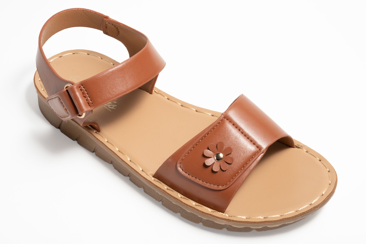 Comfort-6L "Floral Bliss" Flat Sandal