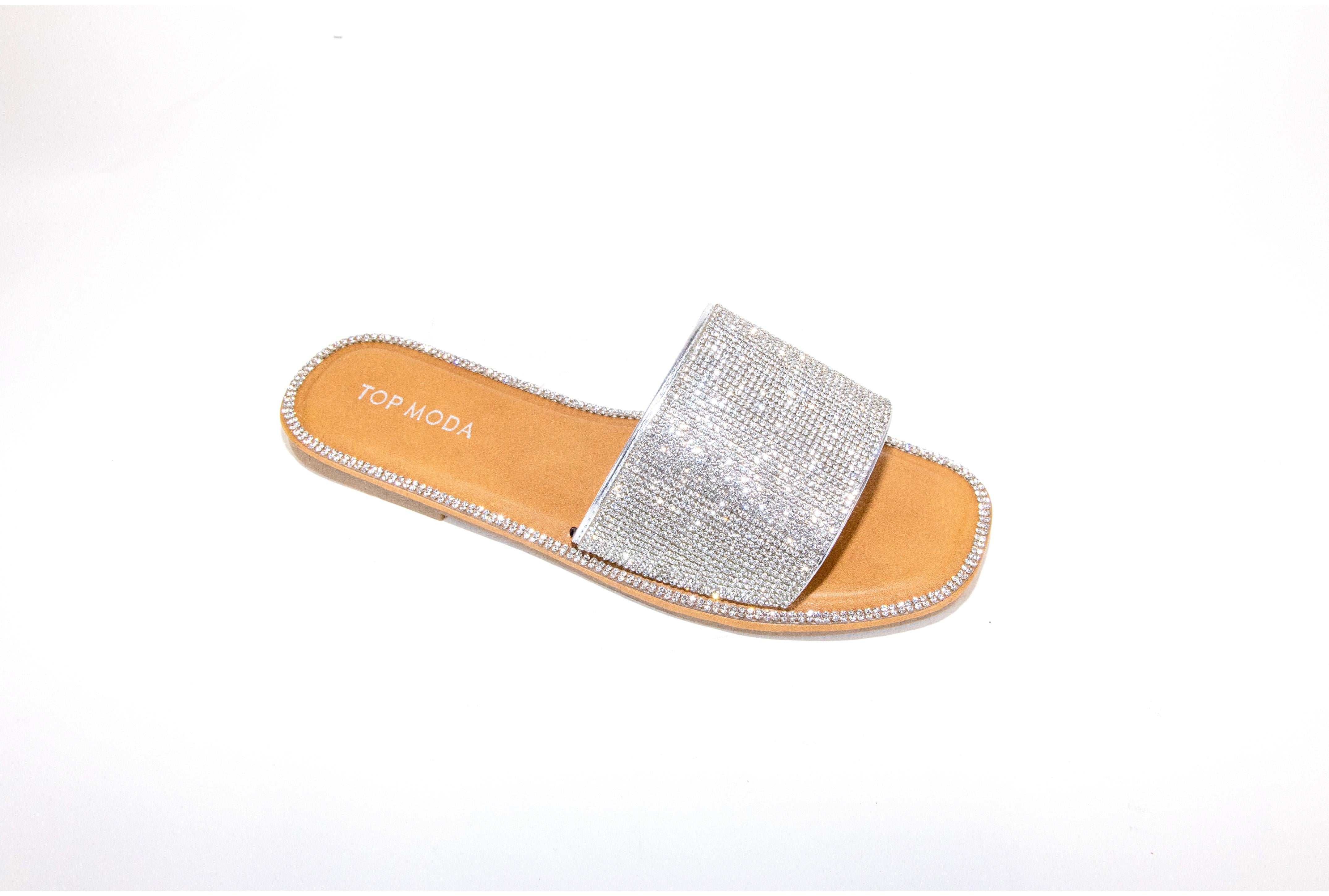 Medusa-56 Dazzling and Glittery Sandal