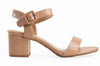 H43-101 Ankle Strap Low Block Heel